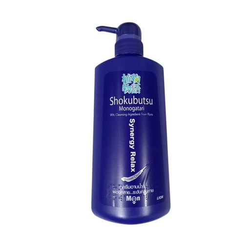 Shokubutsu Monogatari Shower Cream for Men Cool Sport (BLUE) 550ml