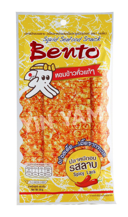 Bento Squid Snack Spicy Labb YELLOW 20G