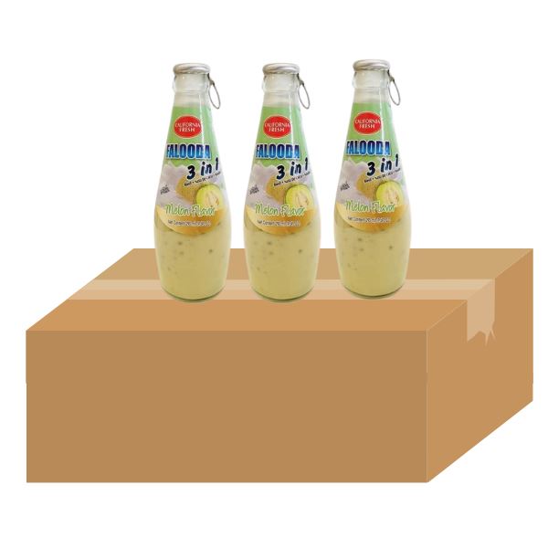 California Fresh FALOODA 3in1 (Melon Flavor) 290ml-Carton x 24