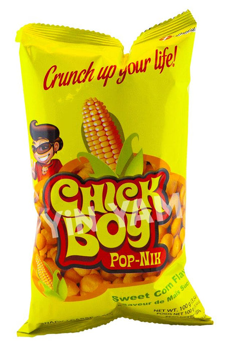 Chick Boy Pop Nik SWEET CORN 100g - Yin Yam - Asian Grocery
