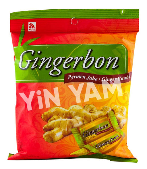 Gingerbon Candy Bag 125g - Yin Yam - Asian Grocery