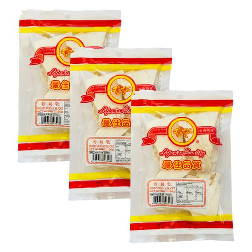 Goldfish Brand Dried Gehhua Slices 100g-Pack of 3