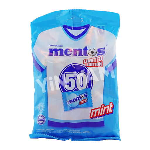 Mentos Mint Candy Bag 135g - Yin Yam - Asian Grocery