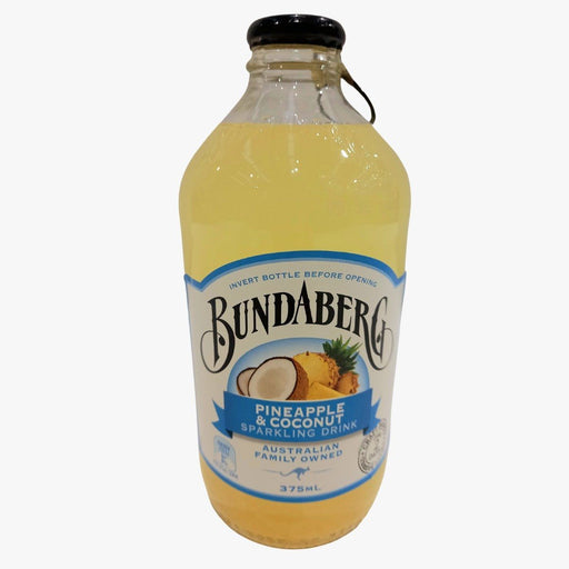 Bundaberg (Pineapple & Coconut) Sparkling Drink 375ml-Pack of 4