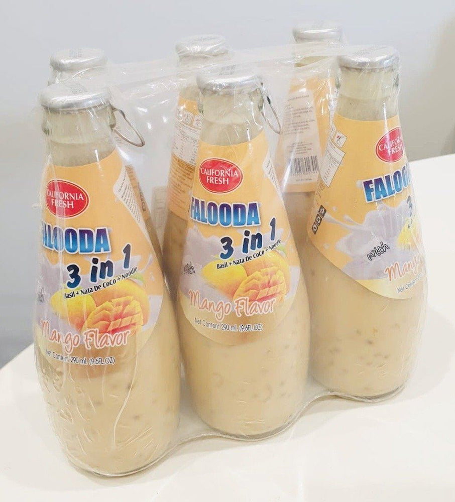 California Fresh FALOODA 3in1 (Mango Flavor) 290ml-Pack of 6