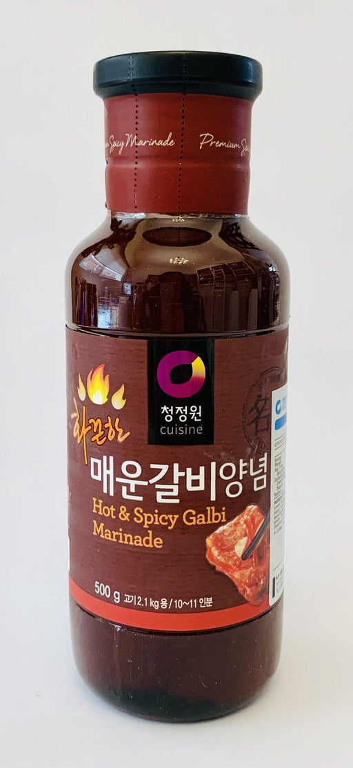 Chung Jung One HOT & SPICY GALBI Marinade 500g Sauce Chung Jung One 