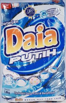 Daia Putih Powder Detergent 1.8kg - Yin Yam - Asian Grocery