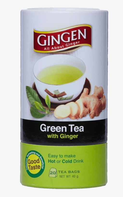 Gingen GREEN TEA with Ginger 20 bags 40g