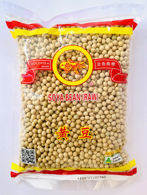 Goldfish Brand Soya Bean (RAW) 1kg Nut Goldfish Brand 