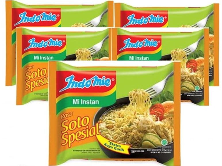 Indomie RASA SOTO SPESIAL Instant Noodles (75g x 5 Packs)