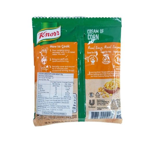 Knorr Cream of Corn Soup 75g