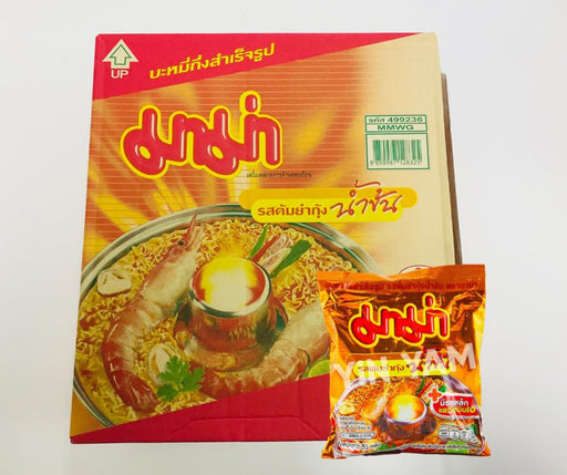 Mama Instant Noodles CREAMY TOM YUM SHRIMP 55g-Pack of 30 Noodle for Cooking Mama 