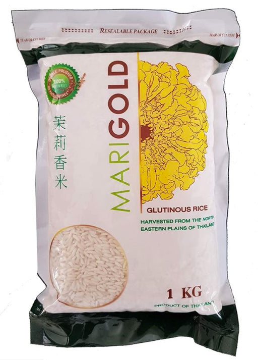 Marigold Glutinous Rice 1kg - Yin Yam - Asian Grocery