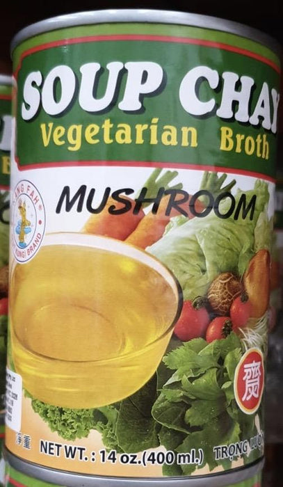 Nang Fah Vegetarian Broth Mushroom SOUP CHAY 400ml Sauce Nang Fah 