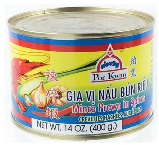 Por Kwan Mince PRAWN in Spices Gia Vi Nau Bun Rieu 400g - Yin Yam - Asian Grocery