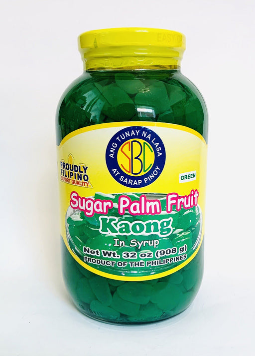 SBC GREEN Sugar Palm Fruit KAONG in Syrup 908g