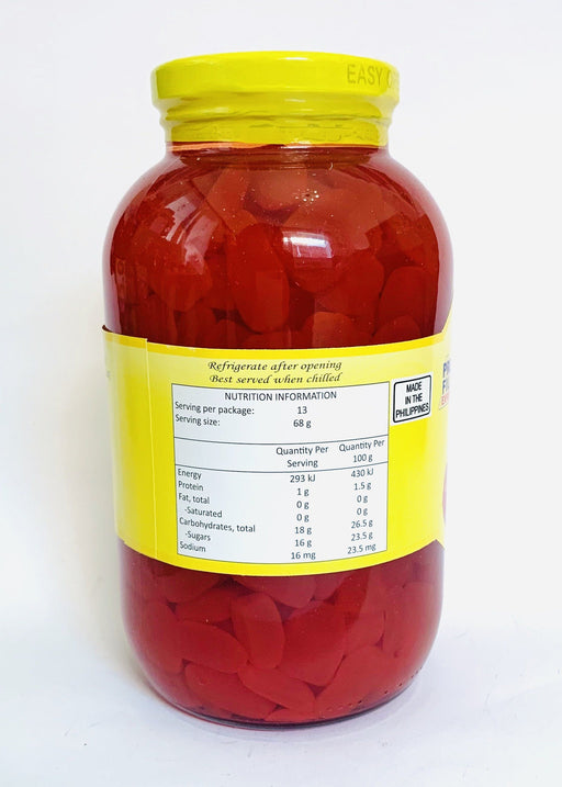 SBC RED Sugar Palm Fruit KAONG in Syrup 908g