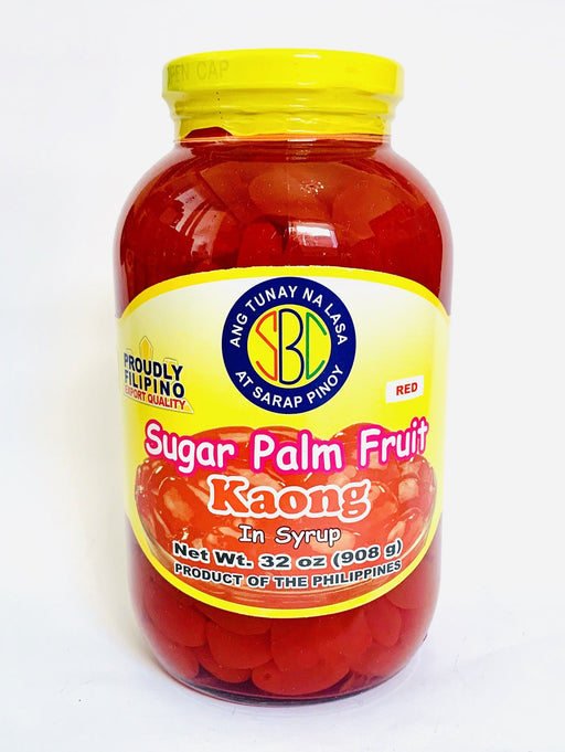 SBC RED Sugar Palm Fruit KAONG in Syrup 908g