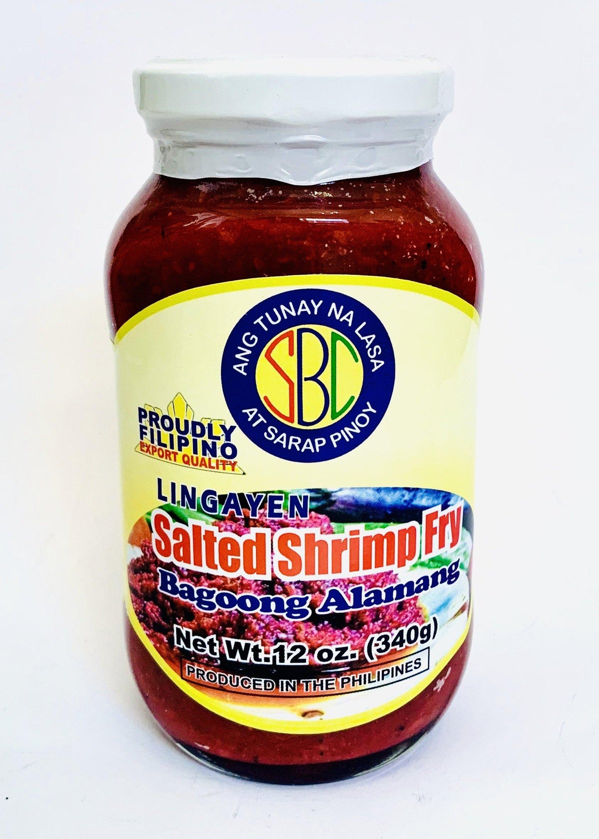 SBC Salted Shrimp Fry BAGOONG ALAMANG 340g — Yin Yam Food and