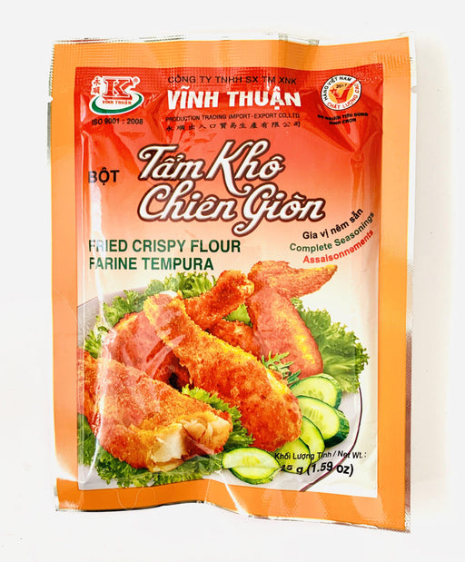 Vinh Thuan TAM KHO CHIEN GION Fried Crispy Flour Farine Tempura 45g
