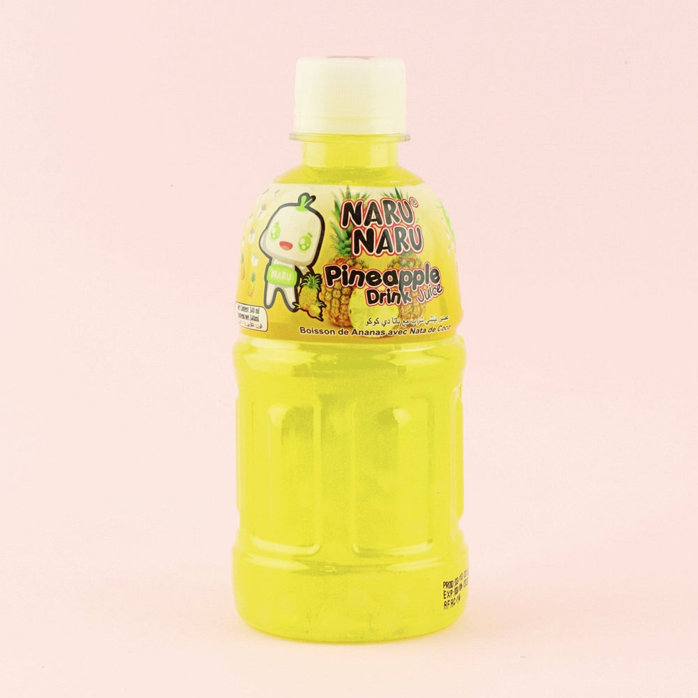 Naru Naru Pineapple Juice With Nata De Coco 340Ml